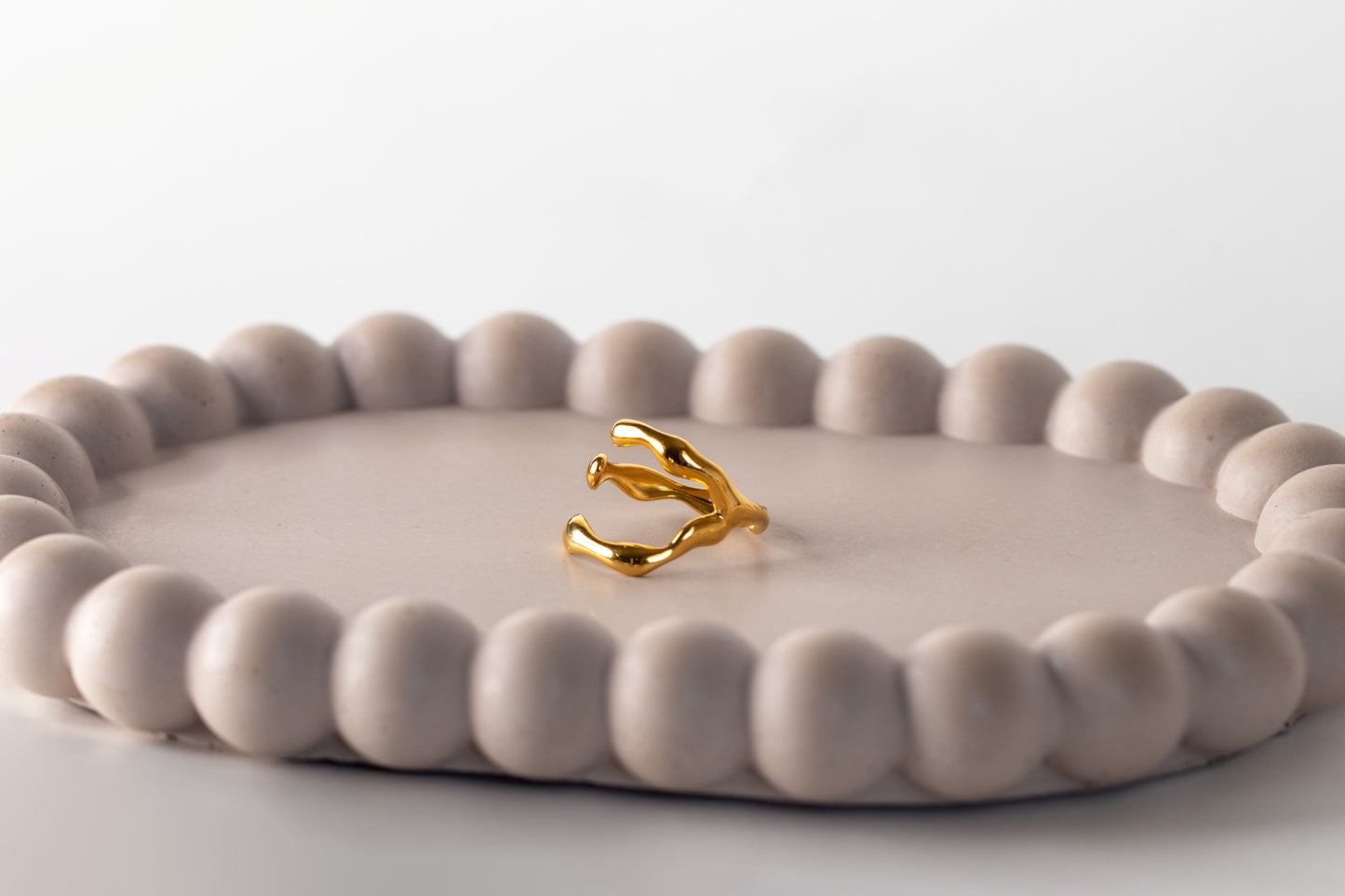 Minimalist Irregular Stainless Steel Ring