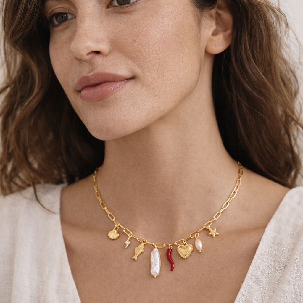 ocean inspired gold jewelry